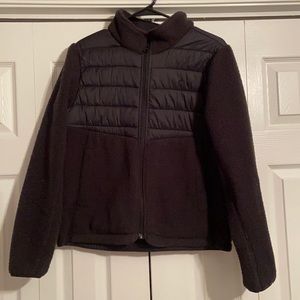 Medium Zyia Black Fleece Targhee Jacket